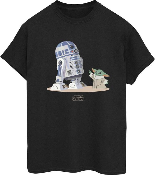 Image du produit Star Wars - T-shirt THE MANDALORIAN R2D2 AND GROGU - Femme (XL)