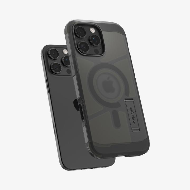 Immagine prodotto Spigen - Tough Armor MagSafe - iPhone 16 Pro Max - Frost Black (Apple iPhone 16 Pro Max)