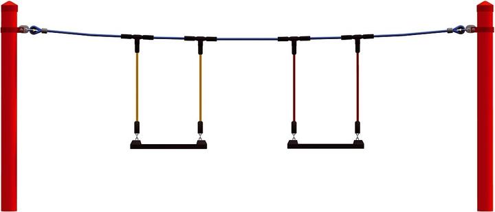 Image du produit Huck Seiltechnik Parcours de cordes Huck Haiger, éléments individuels (40 cm)