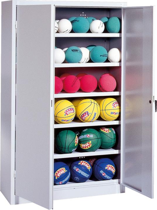 Immagine prodotto C+P Armadio a sfera (HxLxP: 195x120x50 cm, con porte a battente in lamiera piena, tipo 3)