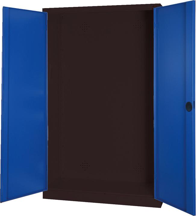Actual product image C+P Modular sports equipment cabinet (HxWxD: 195x120x50 cm, with solid sheet metal hinged doors).
