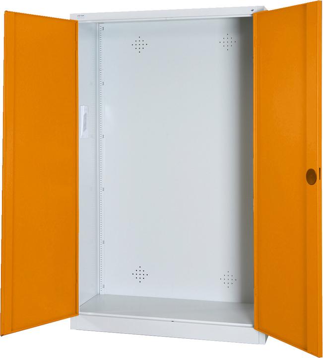 C+P Modul-Sportgeräteschrank (HxBxT: 195x120x50 cm, mit Vollblech-Flügeltüren)
