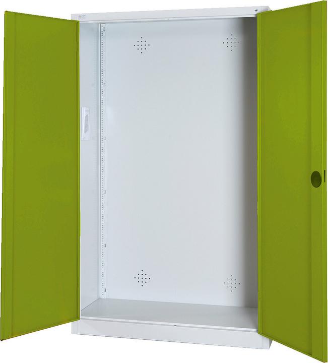 Produktbild C+P Modul-Sportgeräteschrank (HxBxT: 195x120x50 cm, mit Vollblech-Flügeltüren)