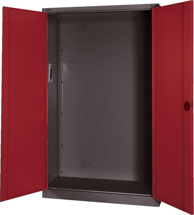 Actual product image C+P Modular sports equipment cabinet (HxWxD: 195x120x50 cm, with solid sheet metal hinged doors).