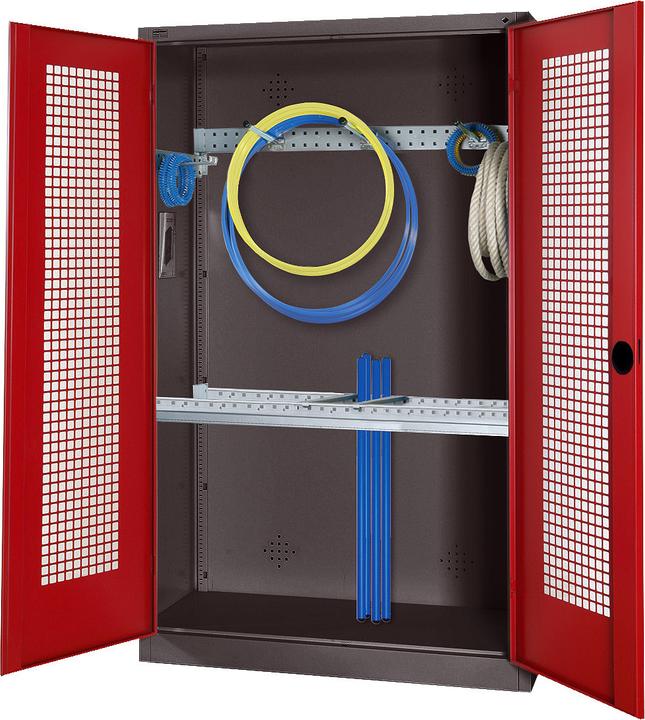 Image du produit C+P Armoire modulaire pour équipements sportifs avec équipement de base (hxlxp : 195x120x50 cm, avec