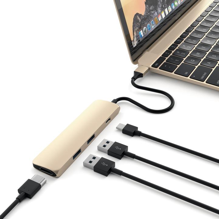 Actual product image Satechi St-Cmag (USB-C, 4 Ports)