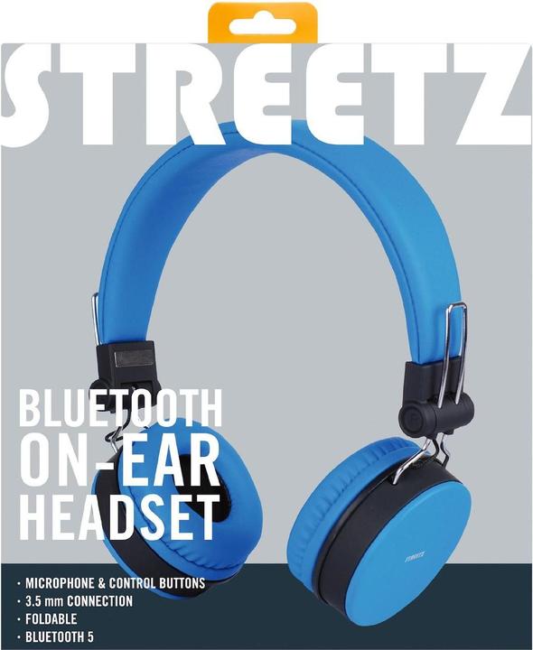 Image du produit Streetz BT200 (pas de réduction du bruit, 22 h, Sans fil, Filaire)