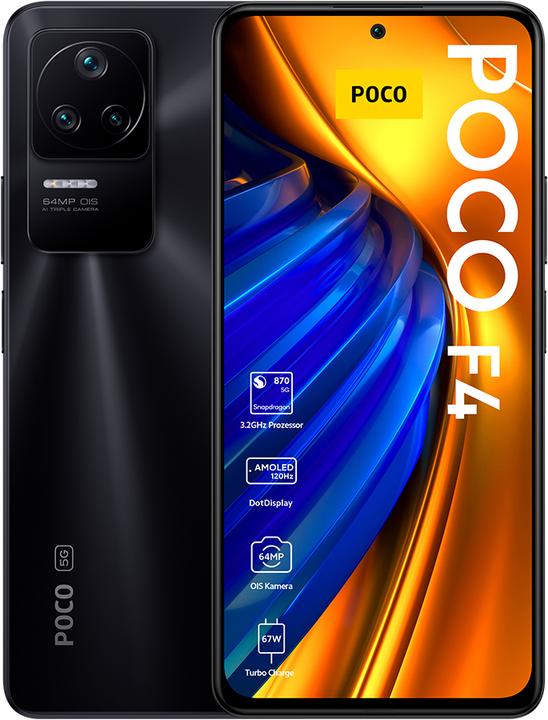 Actual product image Xiaomi F4 (256 GB, Black, 6.67", Dual SIM, 64 Mpx, 5G)