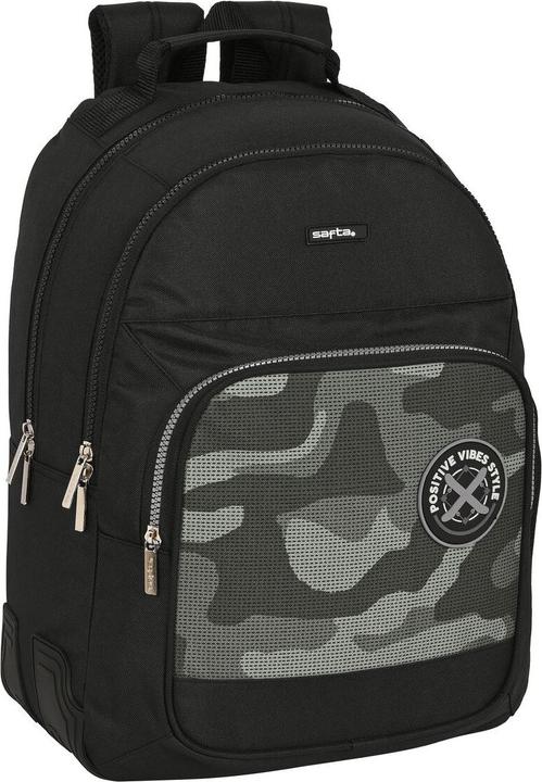 Image du produit Safta Sac à dos scolaire Stone Noir 32 x 42 x 15 cm