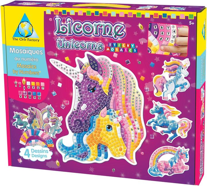 Actual product image Orb Factory Unicorns