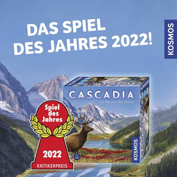 Image du produit Kosmos Familienspiel Cascadia – Im Herzen der Natur (Allemand)