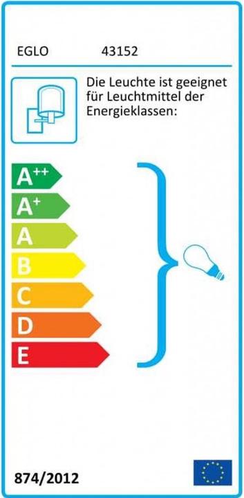 Energie-Label EGLO Townshend 4 (E27)