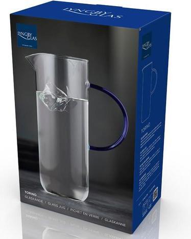 Image du produit Lyngby Karaffe Torino Blau, 1.1 Liter (1.10 l)