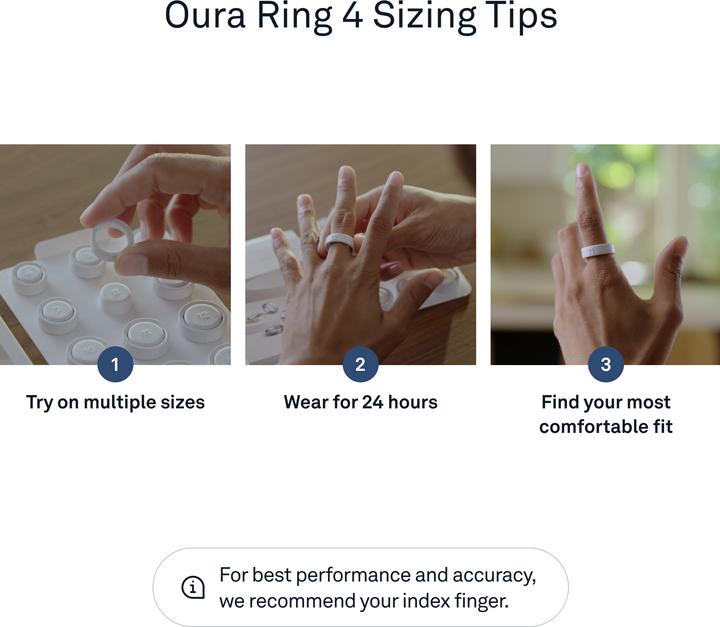 Produktbild Oura Ring 4 Sizing Kit