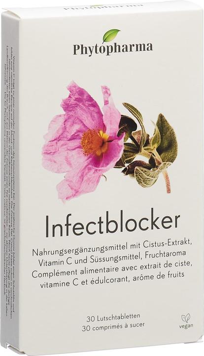 Produktbild Phytopharma Infectblocker Lutschtabl (30 Stück, Tabletten, 41 g)