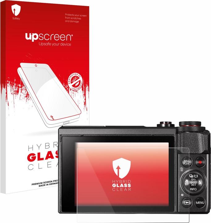 upscreen Scratch Shield armoured glass film (Screen protector, PowerShot G7 X Mark II)