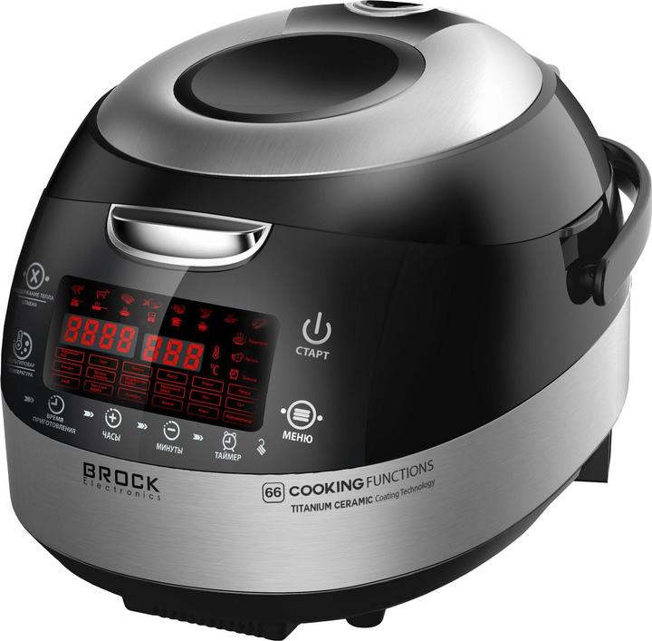 Produktbild Brock Electronics MC 6601 SS BROCK High quality multifunction pot. 860W, 5L