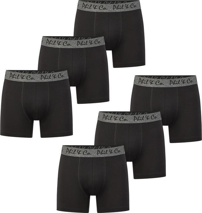 Phil & Co. Berlin Retro Boxer Jersey Core (3XL, 6er Pack)