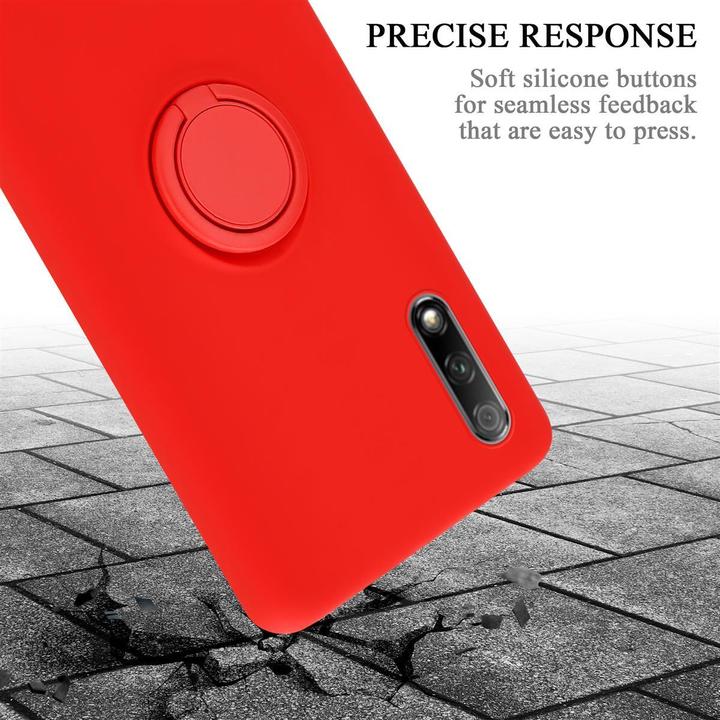 Productafbeelding Cadorabo TPU Vloeibare Ring Silicone Hoesje (Honor 9X)