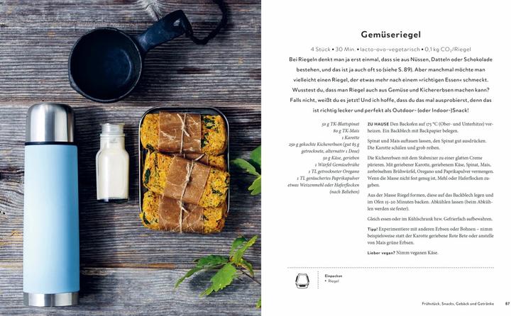 Produktbild Nachhaltig Kochen für draussen und unterwegs (Deutsch, Hanna Olvenmark, 2024)