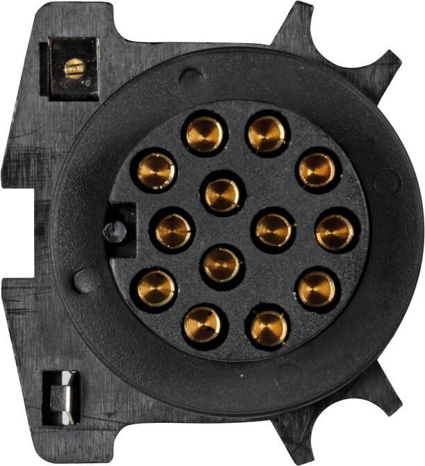 Image du produit Lampa Prise de remorque 13 broches avec contact pour feu antibrouillard