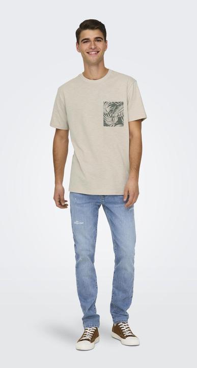 Produktbild Only & Sons ONSLOOM Niedrige Taille Slim Fit Jeans Slim Fit Jeans (W34/L32)