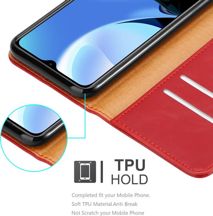 Actual product image Cadorabo Luxury Book Cover (Xiaomi Redmi 9T)