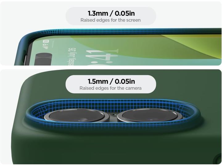 Actual product image Screenguard Liquid Silicone Case (Apple iPhone 16)