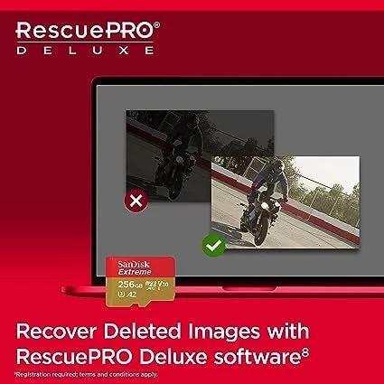 Produktbild SanDisk Extreme UHS-I V30 (256 GB, microSDXC, U3, UHS-I)