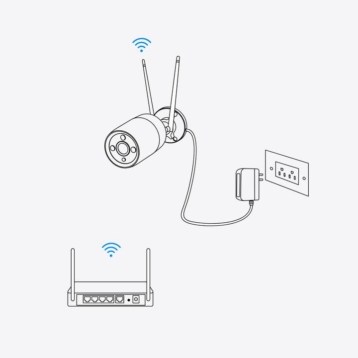 Immagine prodotto Reolink Serie Fisheye W520 WiFi (2560 x 2560 pixel)