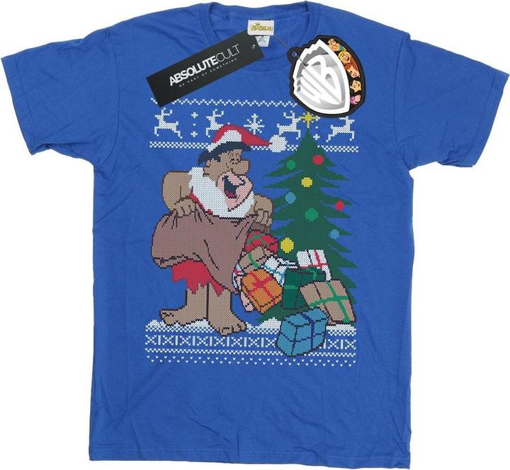 Produktbild The Flintstones Christmas Fair Isle TShirt (L)