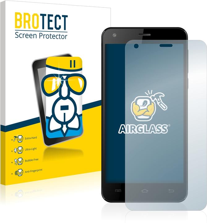Actual product image BROTECT AirGlass Premium (1 Piece, Logicom L-ement 505)