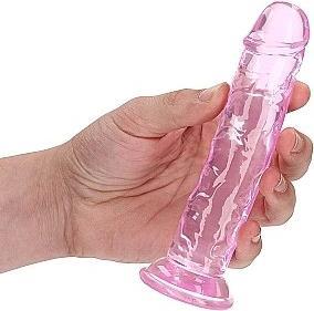 Productafbeelding RealRock Rechte Realistische Dildo met Zuignap - 6" / 14,5