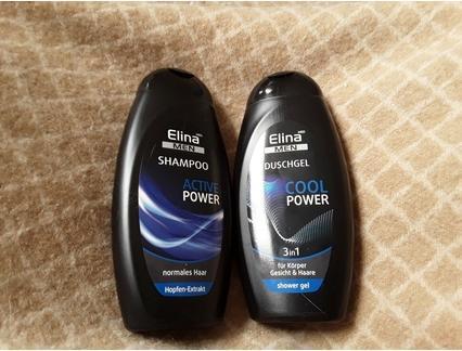 Produktbild Elina Shampoo 300ml for men Active Power (250 ml, Flüssiges Shampoo)