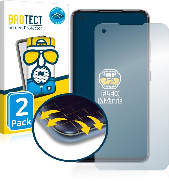 Produktbild BROTECT Full-Cover Displayschutz Matt (2 Stück, Asus Zenfone 8)