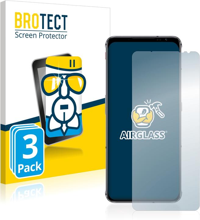 Image du produit BROTECT AirGlass Verre (3 pièce(s), ZTE Nubia Red Magic 6s Pro)