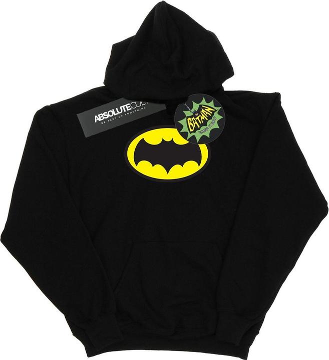 Mädchen Batman TV Serie Logo Hoodie