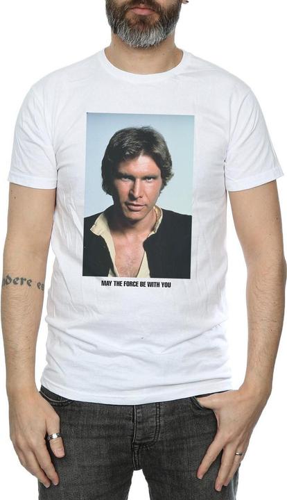 Image du produit Star Wars - T-shirt HAN SOLO MAY THE FORCE - Homme (XL)