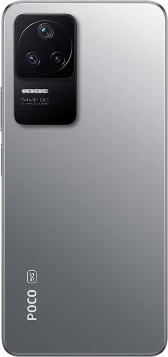 Productafbeelding Xiaomi Poco F4 (256 GB, Maanlicht zilver, 6.67", Dubbele SIM, 64 Mpx, 5G)