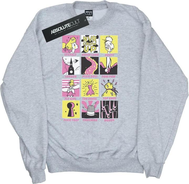 Image du produit Disney - Sweat TINKERBELL SQUARES - Fille (140, 146)
