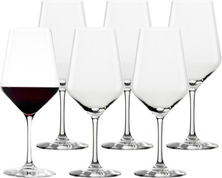 Actual product image Stölzle Bordeaux Glasses Revolution (65 cl, 6 Glasses, Red wine glasses)