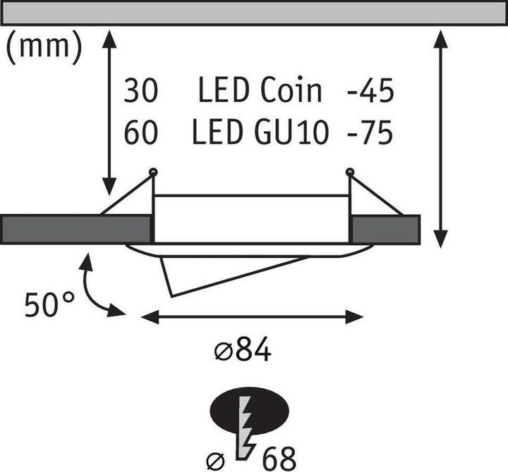Actual product image Paulmann Recessed light Choose Set