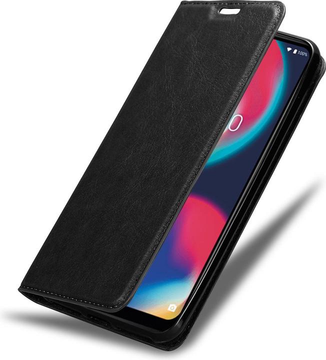 Actual product image Cadorabo Book Invisible Magnet Cover (Wiko View 4)