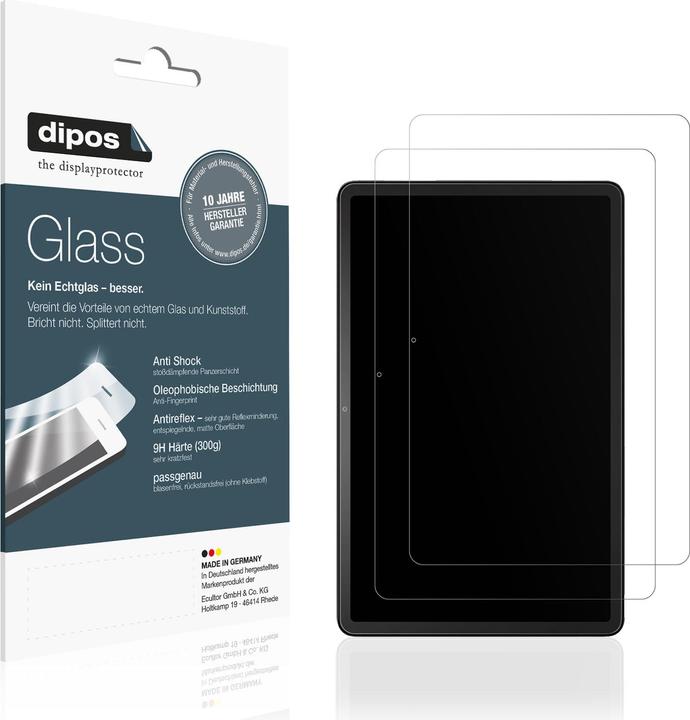 Immagine prodotto Dipos Pellicola Protettiva Anti-Shock (2 Pezzo/i, Amazon Fire Max 11)