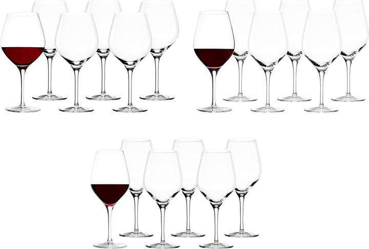 Produktbild Stölzle Rotwein Gläser Exquisit (64.50 cl, 18 Gläser, Rotweingläser)