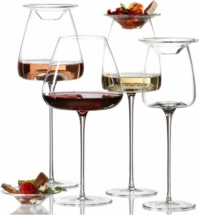 Actual product image Zieher Wine glasses + wine glass lid Vision Balanced (85 cl, 4 Glasses, Wine glasses set)