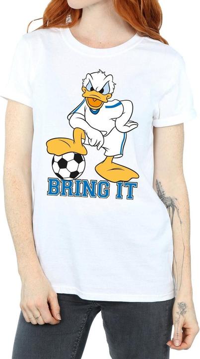 Immagine prodotto Disney Donald Duck Bring It Maglietta Ampia Donna (XL)