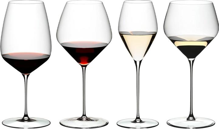 Immagine prodotto Riedel Set di degustazione Set di bicchieri VELOCE (4 Occhiali, Bicchieri da vino bianco)
