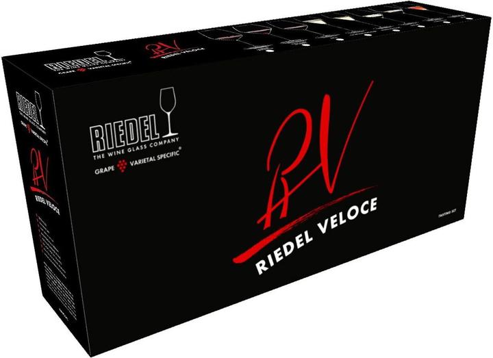 Immagine prodotto Riedel Set di degustazione Set di bicchieri VELOCE (4 Occhiali, Bicchieri da vino bianco)
