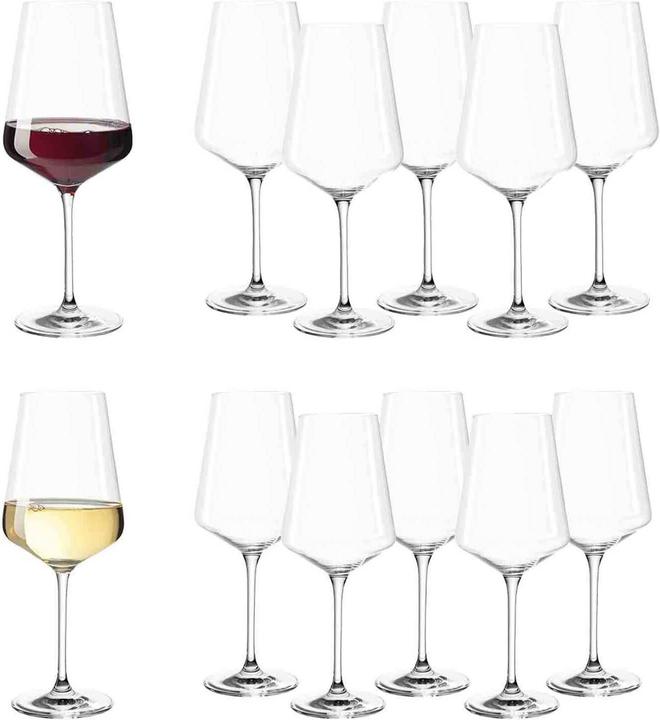 Leonardo Wine and champagne glasses Puccini (12 Glasses, White wine glasses)